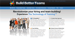 Desktop Screenshot of buildbetterteams.com